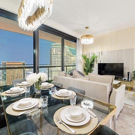 First Class 2Br With Full Dubai Skyline & Sea View Eksteriør billede