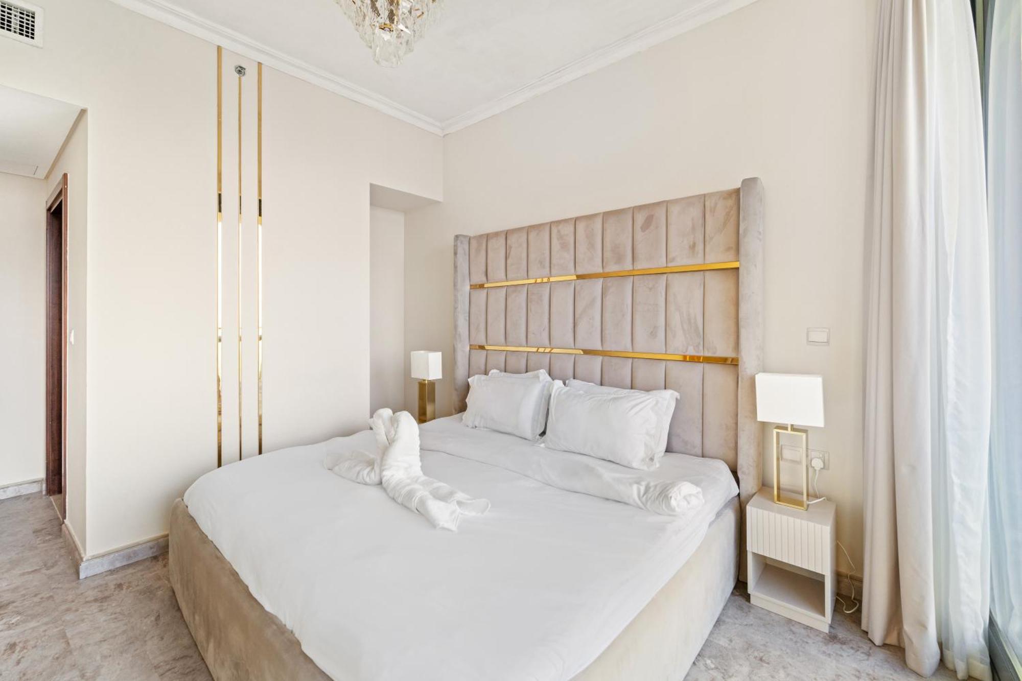 First Class 2Br With Full Dubai Skyline & Sea View Eksteriør billede