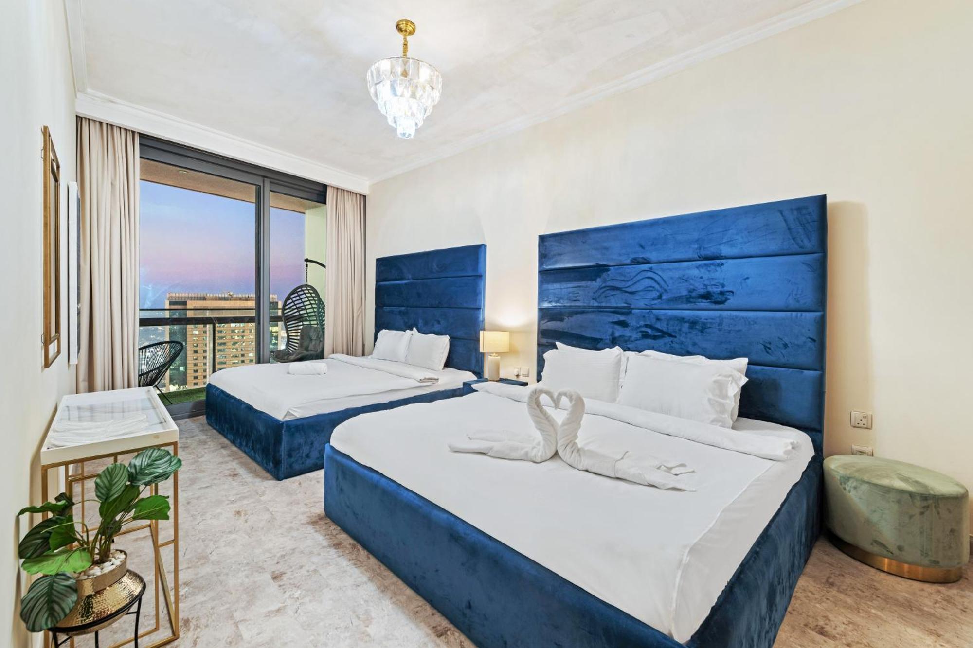 First Class 2Br With Full Dubai Skyline & Sea View Eksteriør billede