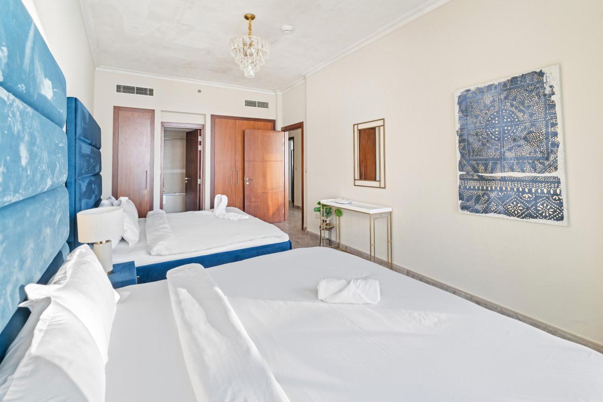 First Class 2Br With Full Dubai Skyline & Sea View Eksteriør billede